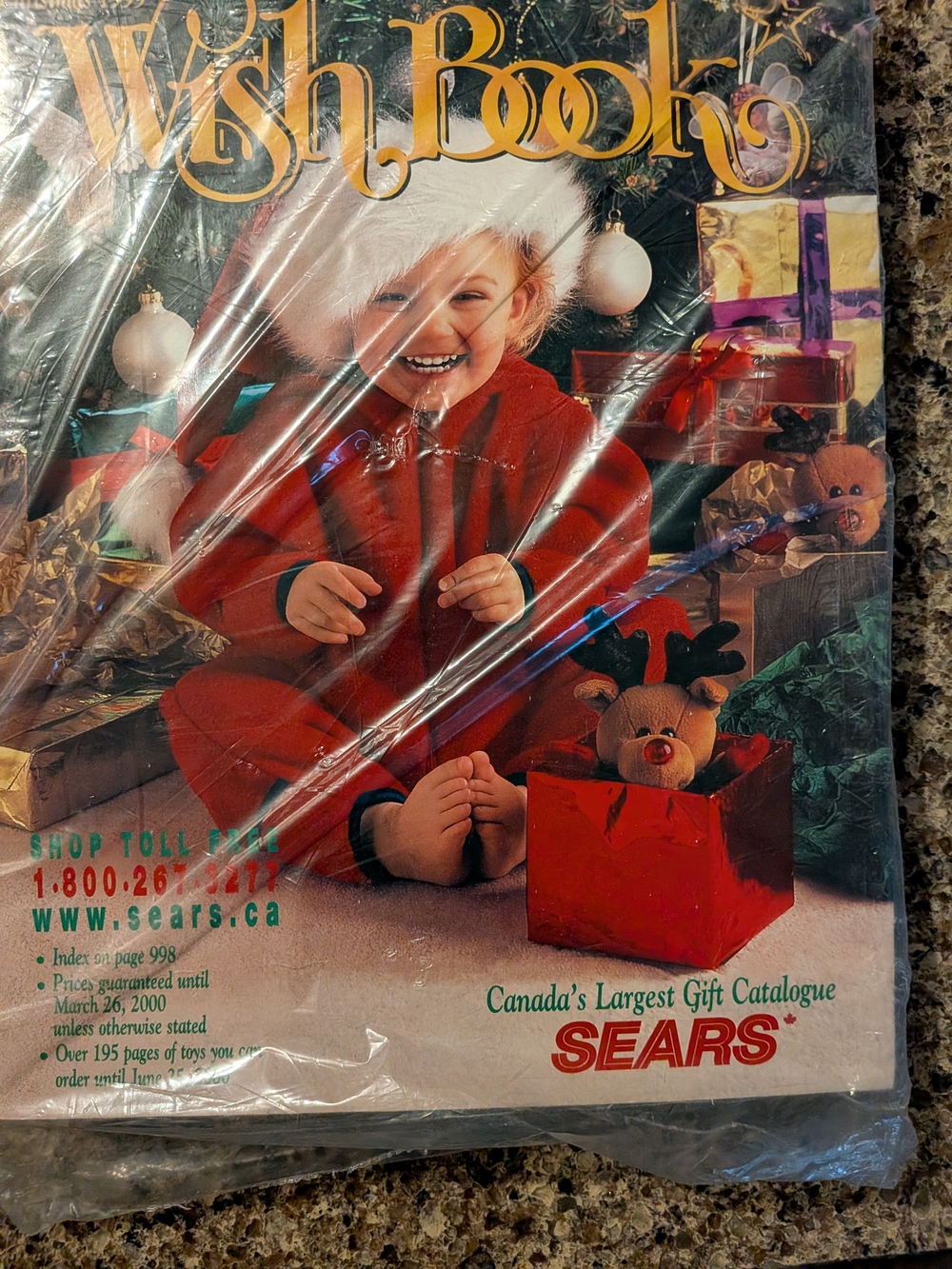 NEW SEARS 1999 Wish Book Holiday Catalogue In Original Packaging